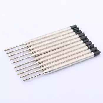 10 шт. металлические черные шариковые ручки Jinhao ballpoint pen refill