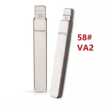 10 Шт., Металлические Складные Лезвия Без Отделки