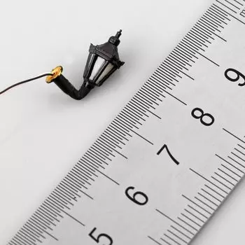 10 шт. металлических фонарных столбов MDWD для модели железной дороги 1:200 N