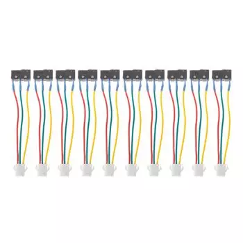 10 шт. газовый водонагреватель микропереключатель три провода небольшой ВКЛ-ВЫКЛ Управление без расщепляет