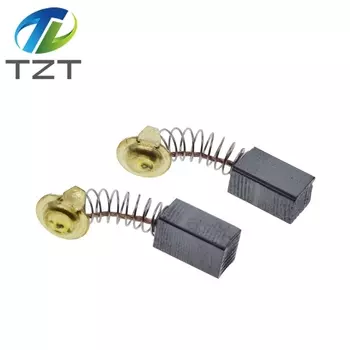 10 шт., мини-дрель, электрическая шлифовальная машина, сменные угольные щетки, запасные части для электродвигателей TZT, вращающийся инструмент 6,5x7,5x13,5 мм