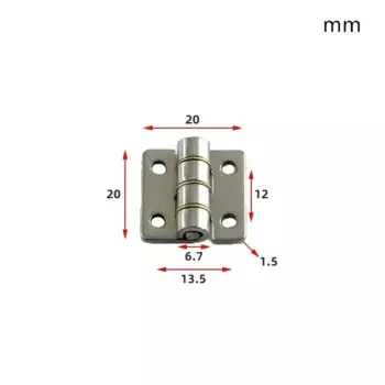 10 шт. мини-петли из нержавеющей стали STURDY HANDS 20 мм