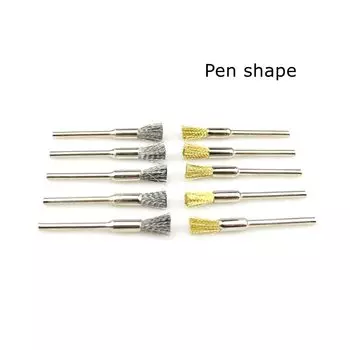 10 шт., мини-стальная проволока с хвостовиком 3 мм