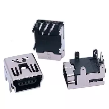10 шт Мини USB Type B разъем