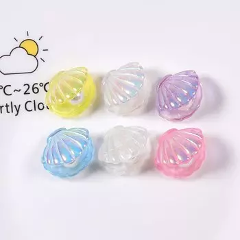 10 шт. мини жемчужные ракушки из смолы MATE BIRDS