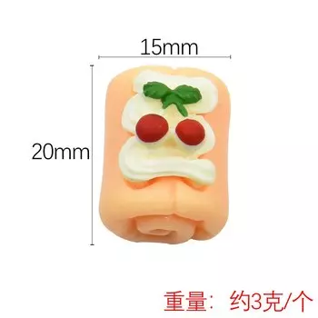 10 шт. Миниатюрные фигурки десертов MINISO