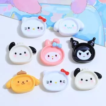 10 шт. Миниатюрные мультяшные животные из канифоли MINISO