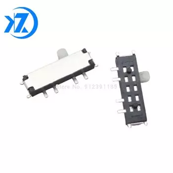 10 шт MSK-12C03-07 8Pin рычажный переключатель Micro SMD on-off-on 1P2T Switch