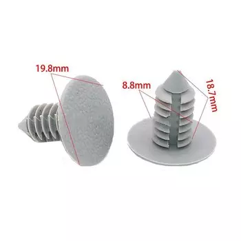 10 шт., накладки на крышу для Hyundai IX35 Sonata Kia K3 K5, пластиковые крепления