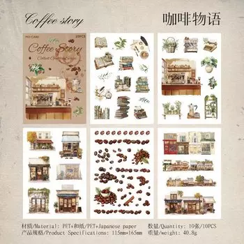 10 шт. наклейки для скрапбукинга, эстетические наклейки для книг, предварительно вырезанные наклейки для людей, наклейки васи для ведения журнала, мусорные наклейки для журналов