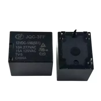 10 шт. Новое реле Jqc-3ff-12vdc-1zs 5vdc 12vdc 24vdc 5PIn 10a