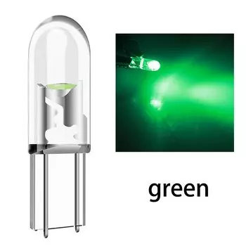 10 шт., новые яркие лампы T5 для приборной панели