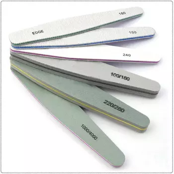 10 шт., одноразовые пилки для ногтей