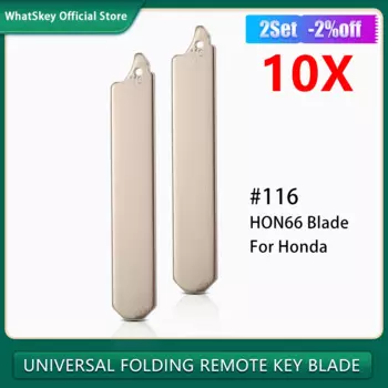10 шт. оригинальный ключ для Honda Accord Fit Odyssey CRIDER Civic City 2014 A Тип складной KD VVDI JMD автомобиль пустое лезвие ключа #116