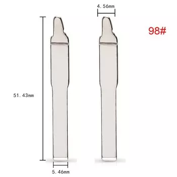 10 шт./партия, автомобильные ключи HU101 FO21 FO38 KD