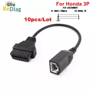 10 шт./партия, автомобильный диагностический кабель