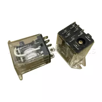 10 шт./партия, реле 12 В постоянного тока 10 А 8 контактов