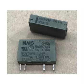 10 шт./партия, реле APA3312 DC24V 5A 4PIN