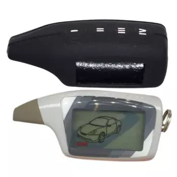 10 шт./партия, силиконовый чехол-брелок для автомобильной сигнализации