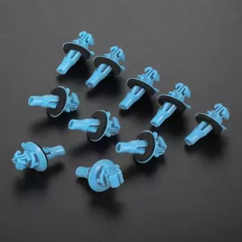 10 шт. Пластиковые Автомобильные крепежные зажимы, автомобильные Внешние боковые кузова, молдинг, отделка, зажимы для Toyota Land Cruiser Prado 75492-60020