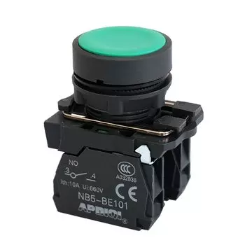 10 шт., пластиковые кнопки XB5 AA31 для запуска и остановки питания