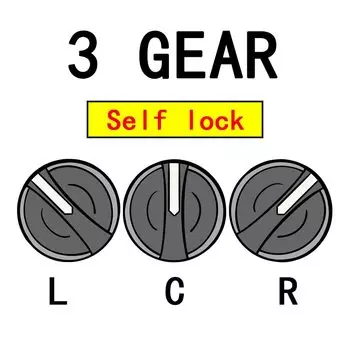 10 шт., пластиковые кнопочные переключатели XB5, 2 режима, 3 положения