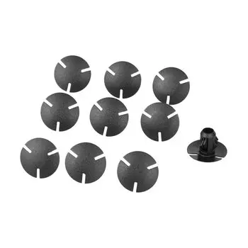 10 шт., пластиковые крепления для крышки багажника автомобиля, накладка на заднюю дверь багажника, зажимы для Mercedes-Benz C63 C180 C200 CLA E200