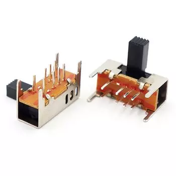 10 шт. пластиковые ножные переключатели HBXINTAO 2P3T