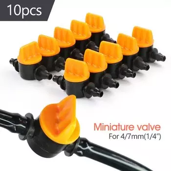 10 шт. пластиковые соединители для шланга 4/7 мм RBCFHI