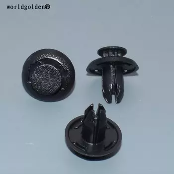 10 шт., пластиковые зажимы для крыльев MAZDA # зажим для заднего бампера (B45A56146A), для TOYOTA #90118-WB048 (90118WB048)