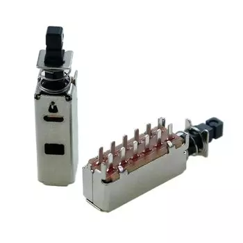 10 шт. пластиковый 12-контактный переключатель SYKDFD PS42F42