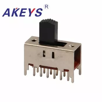 10 шт. пластиковый 4-полюсный двойной выключатель AKEYS