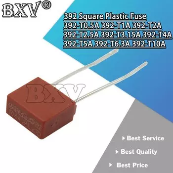10 шт., предохранитель 392, 2 А, 1 А, 250 А, 4 а, 5 А, а, в