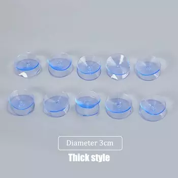 10 шт. прозрачные присоски PlumHOUSE для дома