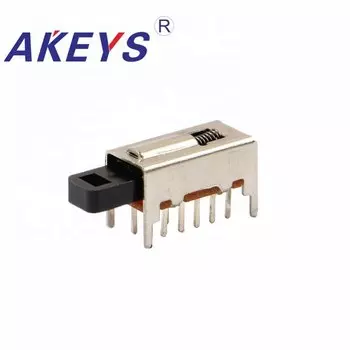 10 шт. PS-42D02 20 мм 12 контактов Push кнопка выключателя питания с 4-контактной фиксированной ножкой для домофона