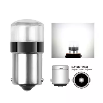 10 шт. R3W Mini Led 1156 BA15S BAY15D 1157 Автомобильные сигнальные лампы дневного света 12 В 24 В Автомобильные противотуманные фары Белый Красный Желтый