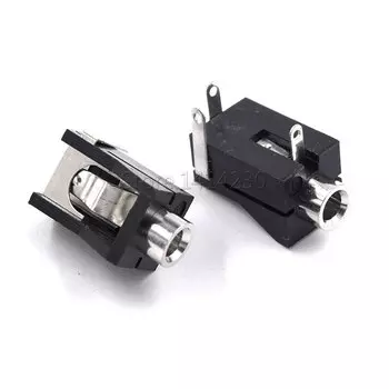 10 шт., разъем для наушников 3,5 мм