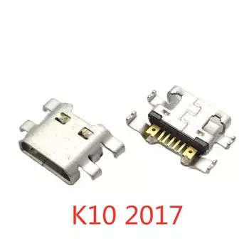 10 шт., разъем Micro USB для док-станции LG K4 K8 K10 M160 M200N K520 X Cam K580 Power K220DS K500N