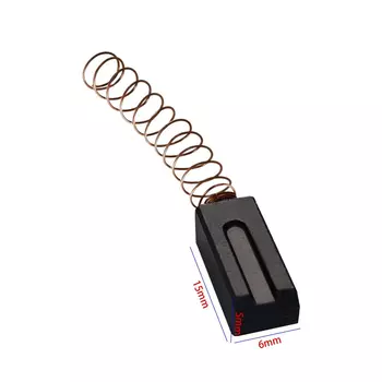 10 шт Различные Тип Графитовые Щетки для электродвигателей инструменты Молот угловая шлифовальная машина электрическая дрель резка машина угольные щетки