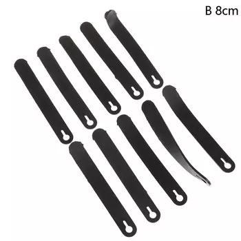 10 шт. резиновая повязка для мотоциклетной масляной трубы/трубки/дроссельной заслонки/сцепления кабелей/проводов, фиксирующий Натяжной ремень, жгут проводов, закрепляющие стяжки