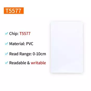 10 шт. RFID-карты fonkan TK4100 125kHz для контроля доступа