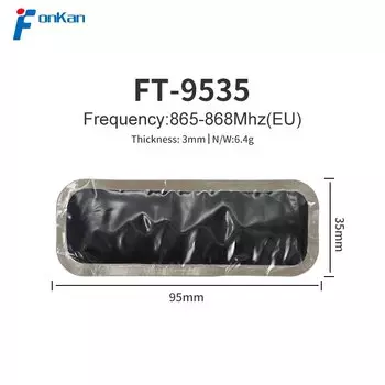 10 шт., RFID-метки UHF, ISO18000-6C пассивная радиочастотная метка RFID IP67 uhf, резиновые UHF RFID-метки для управления шинами