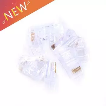 10 шт. RJ45 модульная вилка для сети Your Cee