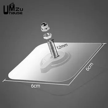 Крючки UMZuhause прозрачные 10 шт