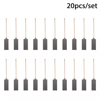 10 шт., щётки для электродвигателя, темно-серые/Золотые