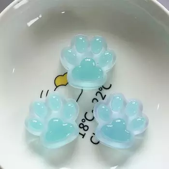 10 шт. серебряные кабошоны из полимера Fresh Garden 26x25 мм для украшений