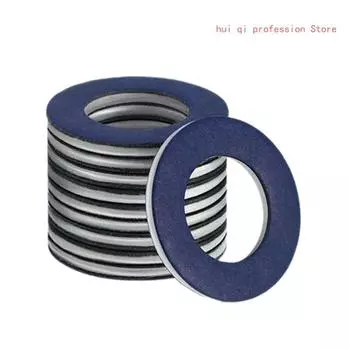 10 шт., шайбы для сливных пробок, масляные поддоны, прокладки, шайба, практичные автомобильные аксессуары