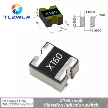 10 шт. SMD индукционные переключатели вибрации/наклона TLZWLA X8 X23 X24 X26 X160 X200 X3228