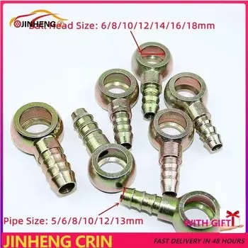 10 шт., соединение дизельной трубы, полый винт, масляная шаровая головка, ремонт мотоцикла, масляный соединитель