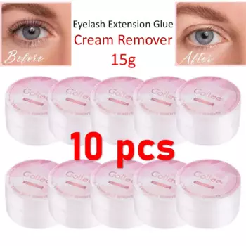 10 шт., средство для удаления клея для наращивания ресниц, 15 г
